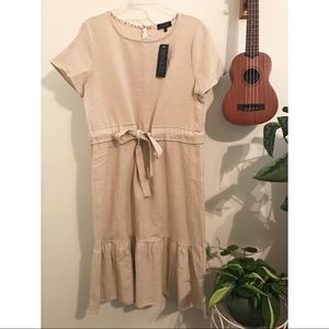 Roolee linen midi dress